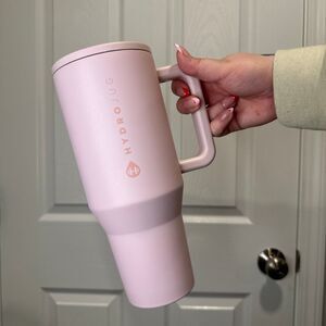 Hydrojug Traveler Tumbler - 40 oz, Pink Sand
